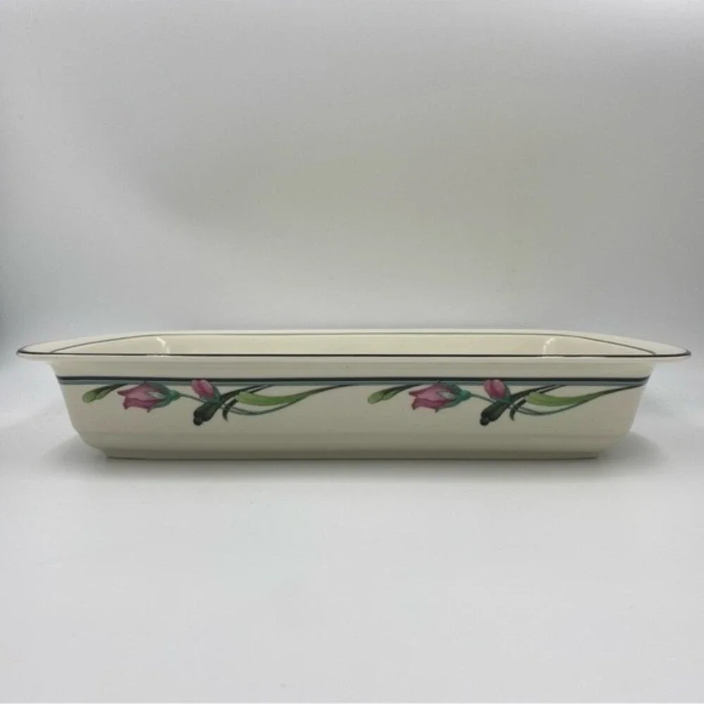 Vintage Lenox Chinaware Discontinued Midnight Blossoms 13